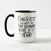 Mama- & Papa-Humor-Geschenk – Lustige „Winzige Men