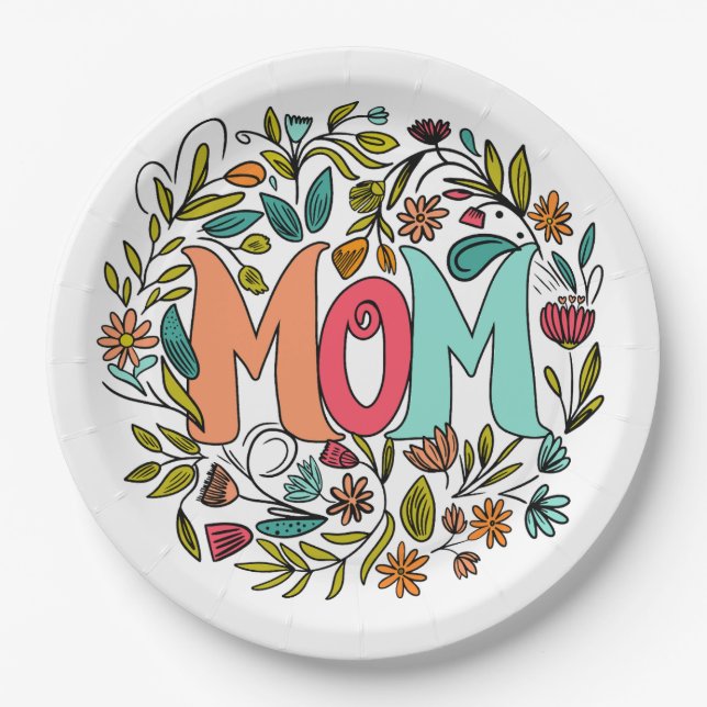 Mama Pappteller (Vorderseite)