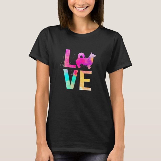 Mama Pembroke Welsh Corgi T-Shirt (Vorderseite)