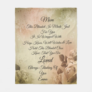 Mama personalisieren Fleece Blanket