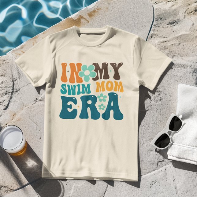 Mama Personalisierte Swim Mama Era Retro Tri-Blend Shirt (Von Creator hochgeladen)