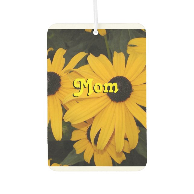 Mama Personalisierter Freshener Autolufterfrischer (Vorderseite)
