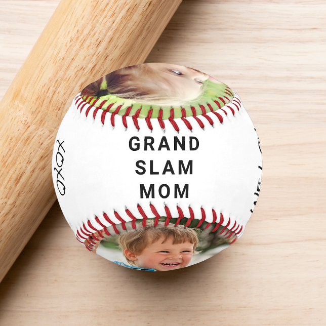 Mama Personalisiertes Foto Baseball (Von Creator hochgeladen)