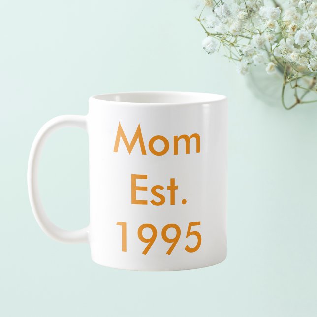 Mama Personalisiertes Jahr Kaffeetasse (Von Creator hochgeladen)