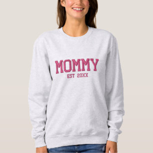 Mama Personalisiertes Muttertagsgeschenk Benutzerd Besticktes Sweatshirt
