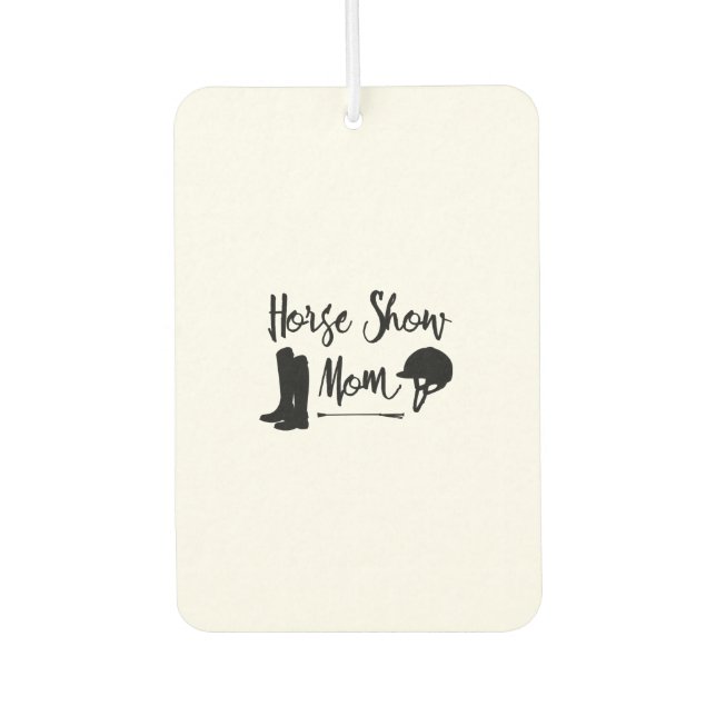 Mama Pferd anzeigen Autolufterfrischer (Vorderseite)