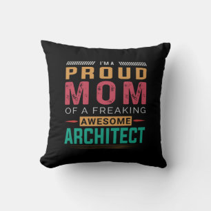 Mama Phantastischer Architekten Kissen