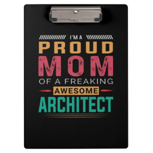 Mama Phantastischer Architekten Klemmbrett