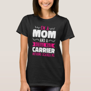 Mama Postal Worker Postman Moth T-Shirt