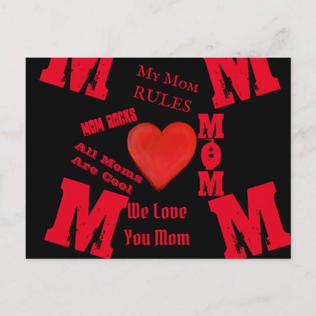 Mama Postkarte (Vorderseite)