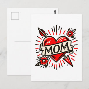 Mama Postkarte