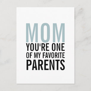 Mama Postkarte meiner Lieblingsmutter