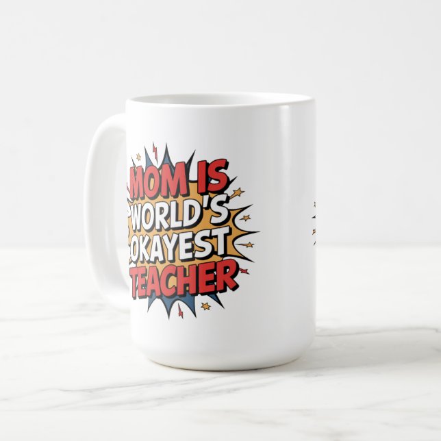 Mama Power Kaffeetasse (Vorderseite Links)