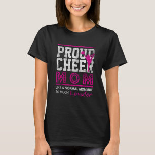 Mama Proud Mama Cheerleader Mother P T-Shirt