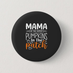 Mama Pumpkins Patch Halloween-Design_1 Button