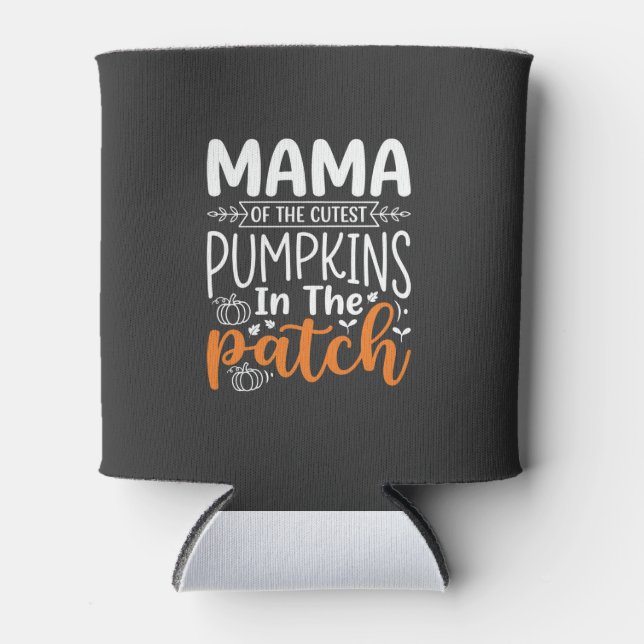 Mama Pumpkins Patch Halloween Design_1 Dosenkühler (Vorderseite)