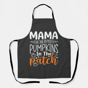 Mama Pumpkins Patch Halloween Design_1 Schürze