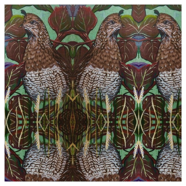 Mama Quail Stoff (Muster)