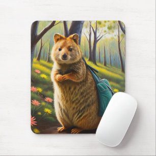 Mama Quokka Bereit Zum Einkaufen, Mauspad