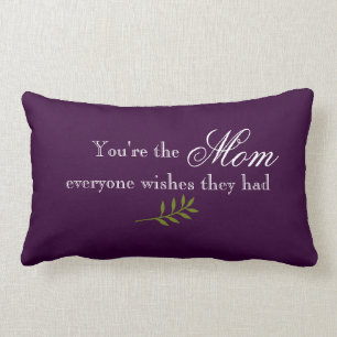Mama Quote Throw Pillow Lendenkissen