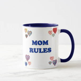 Mama-Regeln Tasse