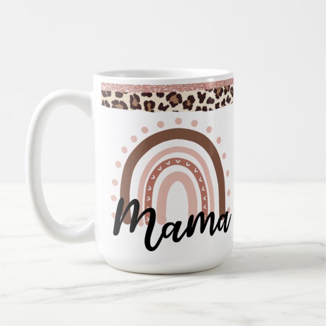 Mama Regenbogen Kaffeetasse (Links)