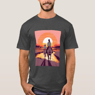 Mama Reiten Mutter Jagdtort T-Shirt