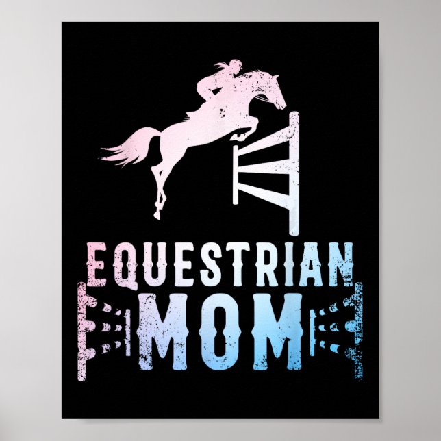 Mama Reiten Poster (Vorne)
