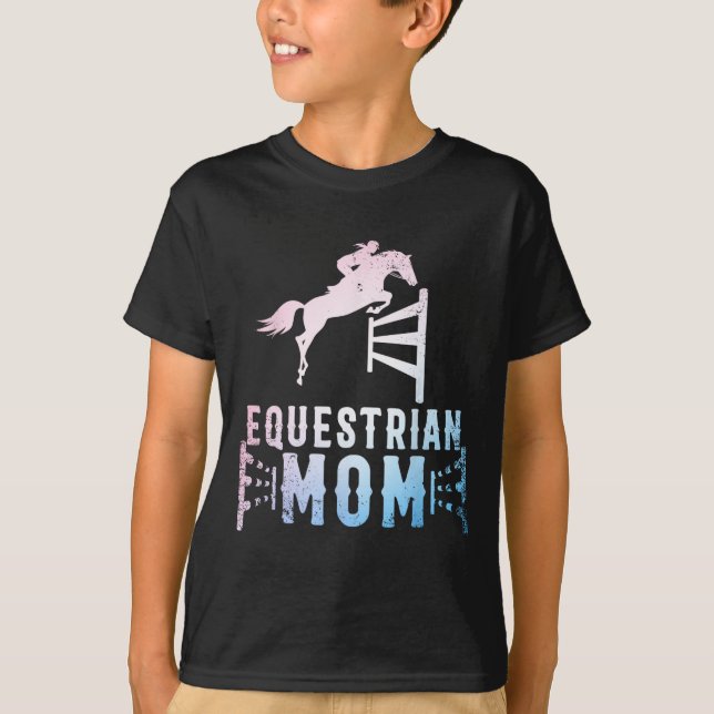 Mama Reiten T-Shirt (Vorderseite)