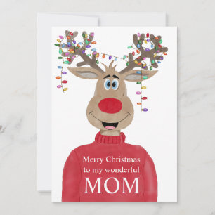 Mama Rentier Weihnachten individuell anpassbar