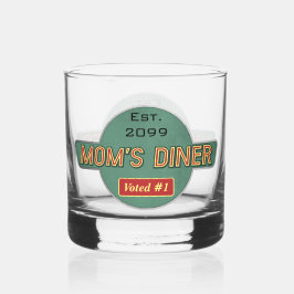 Mama Retro Diner Trinkbehälter Rocks Whiskyglas