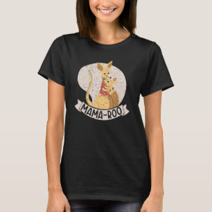 Mama Roo Kangaroo Australien Beste Mama je T-Shirt