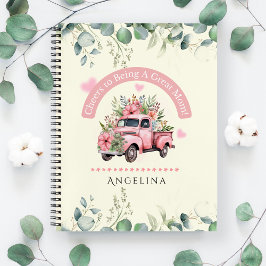 Mama Rosa Vintager Florentruckcoquette Notizbuch
