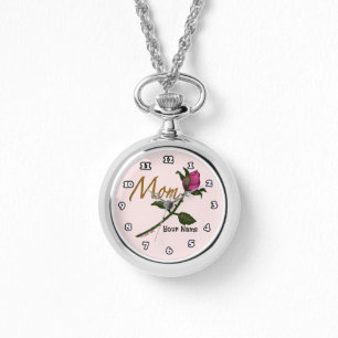 Mama Rose Rosenknospe Armbanduhr