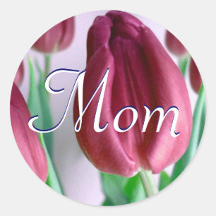 Mama Rosey Tulips Sticker