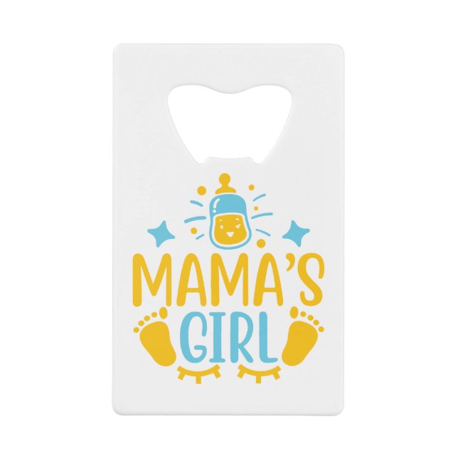 Mama’s Girl Geldbeutel Flaschenöffner (Vorderseite)