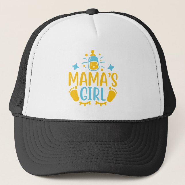 Mama’s Girl Truckerkappe (Vorderseite)