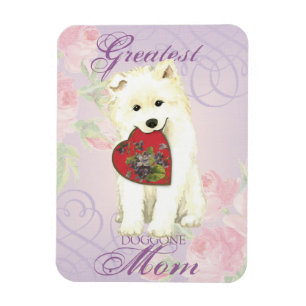 Mama "Samoyed Heart" Magnet