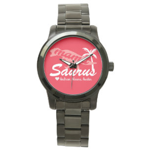 Mama saurus Einfache Chic-Namen Personalisiert Cus Armbanduhr