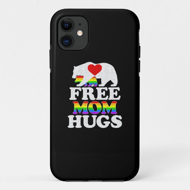 Mama schadet Frauen am Lugt Pride Mama Bear Case-Mate iPhone Hülle (Rückseite)