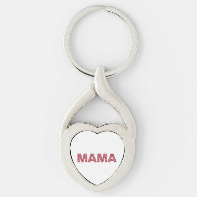 MAMA-Schlüsselring Schlüsselanhänger (Vorderseite)