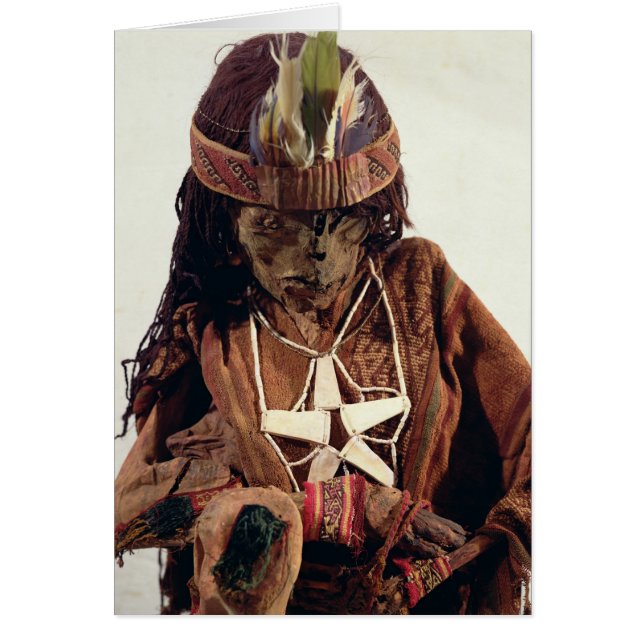Mama schmückte mit Knochenschmuck, c.200 BC (Vorne)