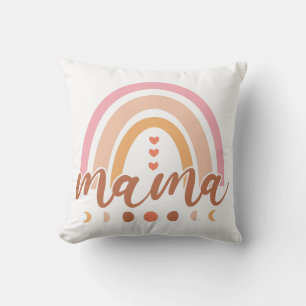 Mama Schöner Regenbogen Kissen