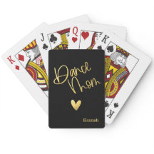 Mama Schwarz und Gold Personalisiert