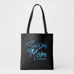 Mama schwimmen Funny Niedliches Geschenk Tasche