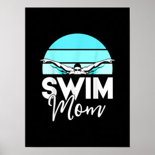 Mama Schwimmer Schwimmen Meet Schwimmer Poster