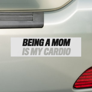Mama Sein Ist Mein Kardio-Schutz Autoaufkleber