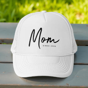Mama seit 20XX Moderner, einfacher Chic Truckerkappe