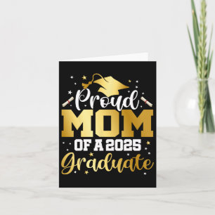 Mama Senior 2025 Proud-Mama eines Cl von 2025 Grad Karte