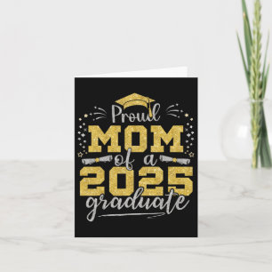 Mama Senior 2025 Proud-Mama eines Cl von 2025 Grad Karte